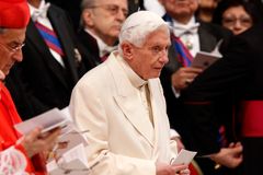 Pope Benedict visits hill town outside of Rome for walk, dinner
