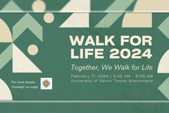 Pamilyang Pilipino, inaanyayahan ng CBCP na makiisa sa Walk for Life 2024