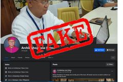 Mamamayan, binalaan sa pekeng FB account ni Archbishop Palma