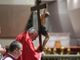 Pope Francis celebrates Good Friday liturgy at the Vatican