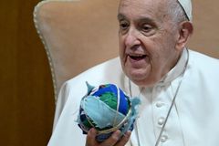 Pope Francis lambasts the scourge of human trafficking