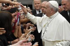 Church is a mother to all, remains close to those who suffer, pope says