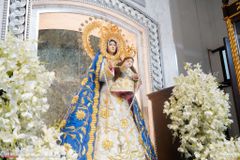 Imahen ng Santisimo Rosario, nakadambana sa Radio Veritas chapel