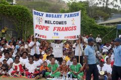 PNG pilgrims brave harsh elements for papal visit