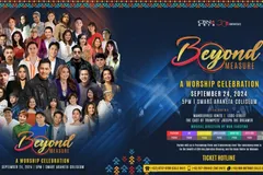 Over 100 Artists Come Together at the Big Dome for the Biggest Worship Concert of 2024: “Beyond Measure” - CBN Asia | Proclaiming Christ and Transforming Lives through Media, Prayer Counseling, Humanitarian, and Missionary Training