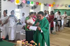 Pinoy priest assumes leadership of mission Church in tiny Pacific island nation