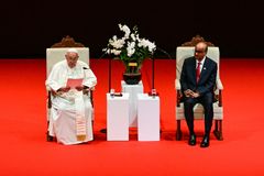 Pope Francis urges Singapore to lead global push for multilateralism and unity