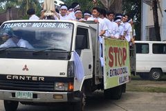 Iloilo archdiocese holds protest caravan vs killings, death penalty