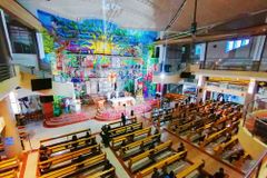 Novaliches parish creates ‘biggest mural altar’ in PH