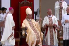 Bishop Casicas formally takes over Marbel diocese