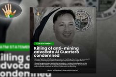 Pagpaslang sa isa na namang anti-mining advocate, kinundena ng ATM