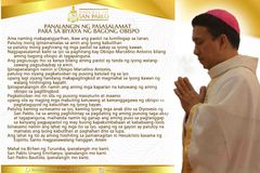 Mananampalataya ng Diocese of San Pablo, nagpapasalamat kay Pope Francis