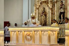 Bishop Vergara, pinangunahan ang pagtatalaga sa San Lorenzo Ruiz Parish Church sa Laguna