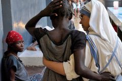 People can find peace by visiting those who suffer, pope says