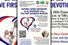 Mananampalataya, inaanyayahan sa National Fatima Convention