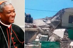 Cardinal injured, priest dead after earthquake in Haiti