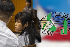 Pagbabalik bayan ni Veloso, ikinatuwa ng CBCP-ECMI