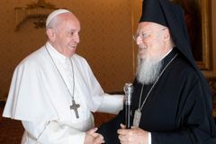 Pope Francis tells Orthodox leader: I am confident we will achieve full unity