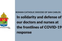 In solidarity and defense of our doctors and nurses at the frontlines of COVID-19 response