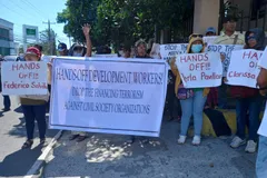 Rights groups demand release of development workers accused of ‘financing terrorism’ in central Philippines