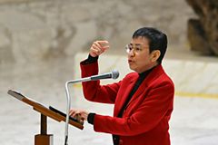 Nobel Laureate Maria Ressa: Rebuilding truth and trust is global imperative