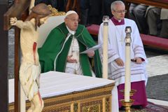 Pope Francis prays for peace in conflict zones around the world