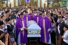 Fr. Luciano Felloni laid to rest, honored for service to Church