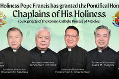 Pope Francis names 6 Bulacan priests as monsignors