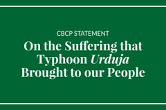 On the Suffering that Typhoon Urduja Brought to our People