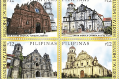 Old churches featured in PHLPost’s latest commemorative stamps