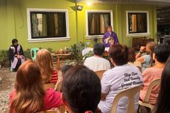 Sarrat parishioners pray for ‘healing’ at old historic town site