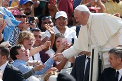 Social, economic inequality threatens democracy, pope tells judges