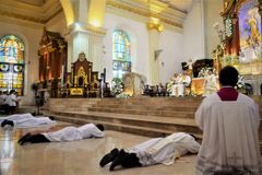 New priest, deacons told: ‘Disregard personal interests’