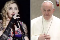 Madonna seeks an audience with Pope Francis
