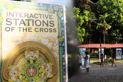 Interactive Station of the Cross sa Sta. Maria della Strada Parish