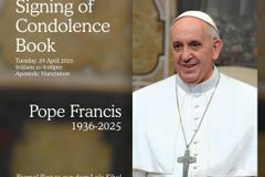 Books of condolence for Pope Francis to open at Manila nunciature