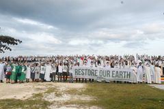 Bishop rallies faithful to defend environment after gov’t lifts mining ban