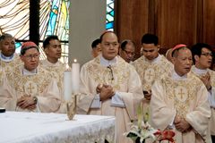 3 Filipino cardinals concelebrate Mass for Pinoys ahead of conclave