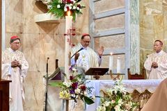 Filipino clergy in Rome send off 3 Pinoy cardinal electors on eve of conclave