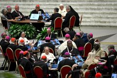 Synod leaders pledge obedience to Pope Leo XIV