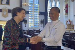 Mainit na pagtanggap, ipinadama ng Apostolic Vicariate of Puerto Princesa sa US Ambassador to the Philippines