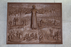 Bronze relief of martyr Sebastian Kimura inaugurated in Tokyo