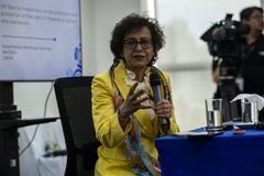 Irene Khan slams continuing red-tagging in UN report
