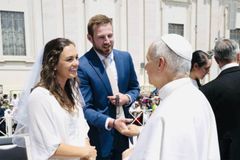 Pope Leo XIV’s marriage advice? Keep calm and pray the rosary