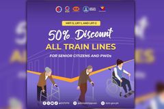 20-milyong SC at PWD’s, mabibiyayaan ng 50-porsiyentong diskuwento sa LRT at MRT - VeritasPH