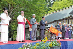 Survivor warns ‘nuclear weapons cannot protect a nation’ at Japan’s interfaith peace summit