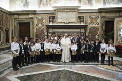 Pope Francis: Music opens our hearts to the true meaning of Christmas