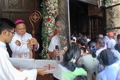 Muling pagbubukas ng ipinasarang St.John The Baptist church, pinangunahan ni Archbishop Jumoad - VeritasPH