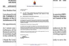 Bagong Chancellor ng RCAM, itinalaga ni Cardinal Advincula - VeritasPH
