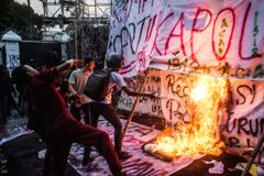Indonesian bishop rejects violence as protests leave six dead